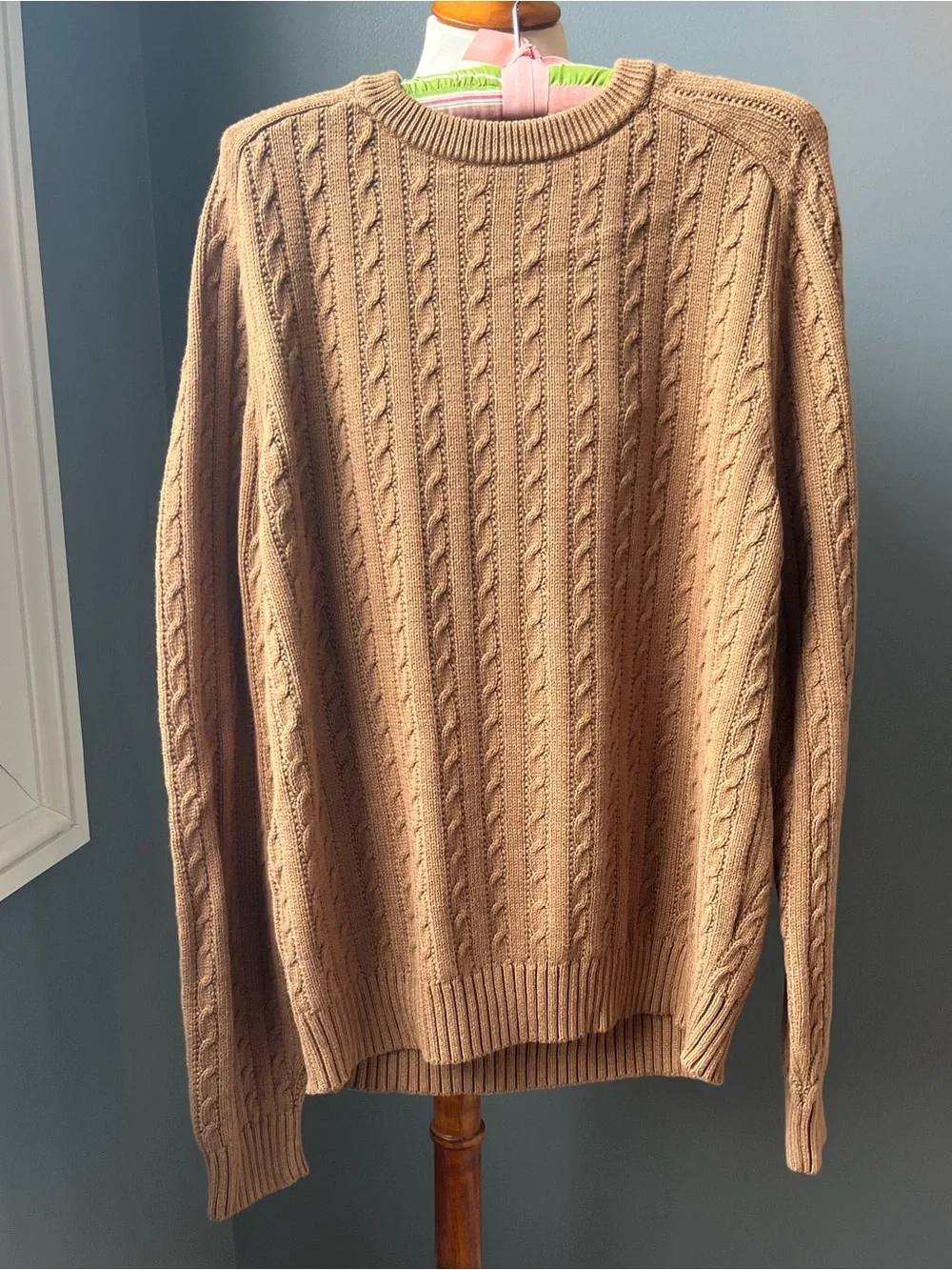 J.Crew Heritage Cotton Cable Knit Sweater MEN